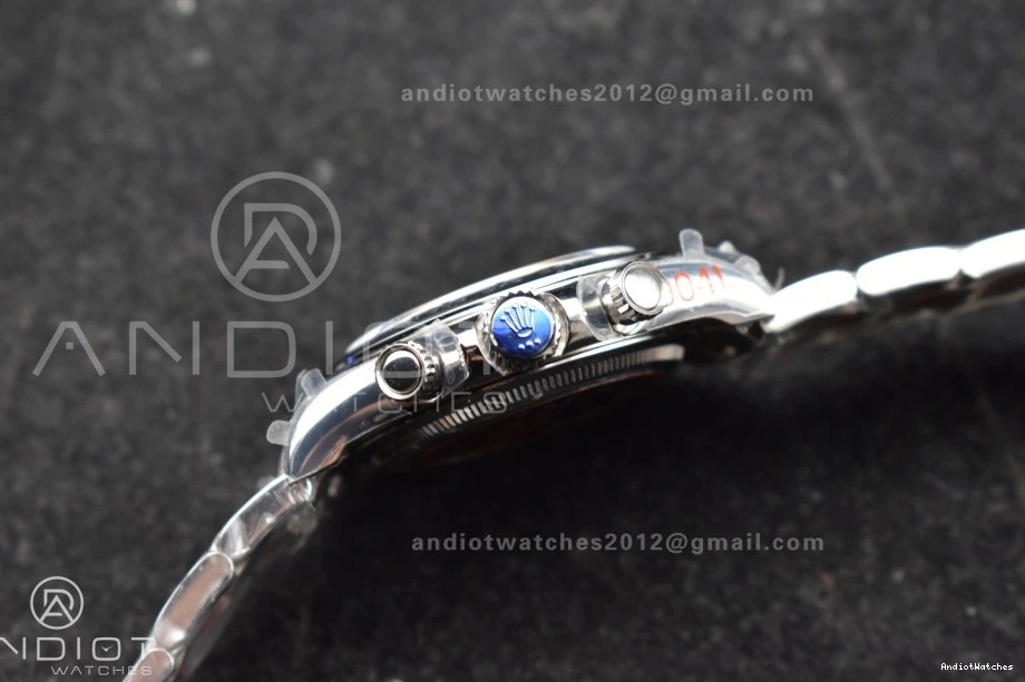 Best Classic V Edition 1:1 QF 794 Black Dial on 126509 Bracelet Silver Daytona SS SH4131 1115